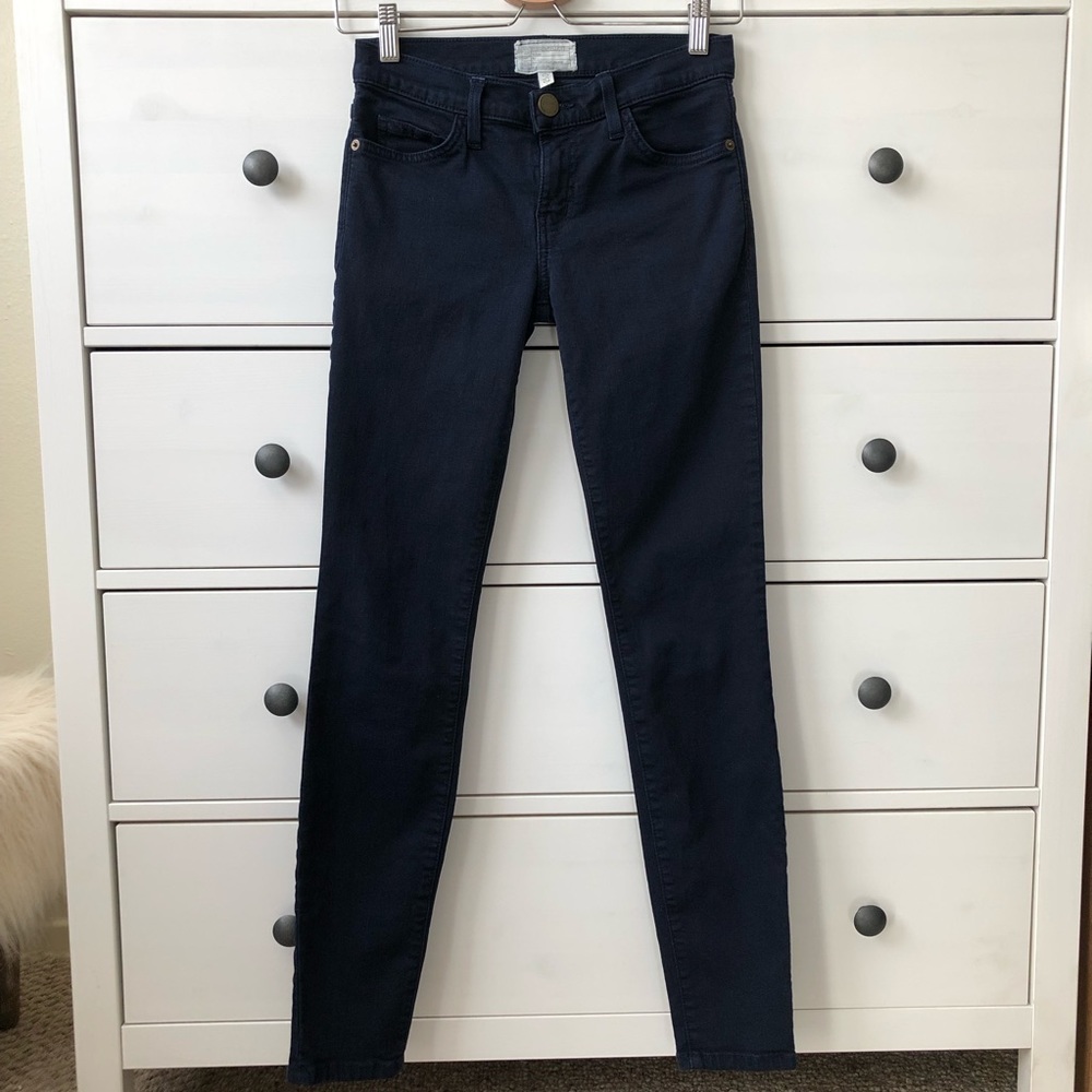 Current/Elliott The Ankle Skinny Navy Wash